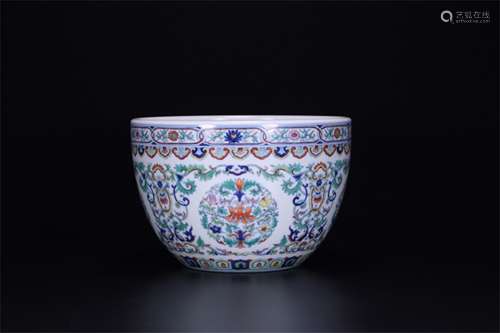 A Chinese Dou-Cai Porcelain Bowl