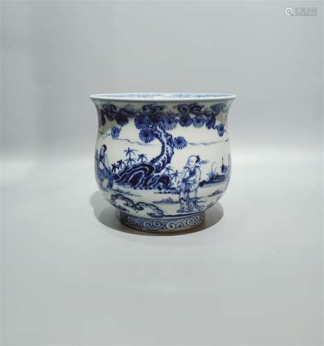 A Chinese Blue and White Porcelain Bowl