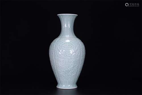 A Chinese Celadon Porcelain Vase