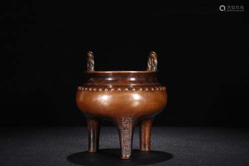 A Chinese Bronze Incense Burner