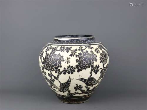 A Chinese Cizhou-Type Porcelain Jar