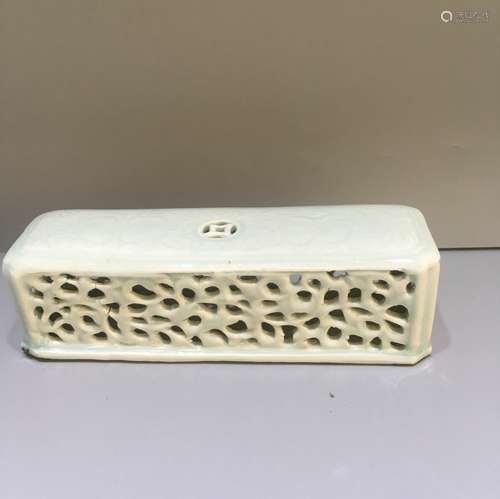 A Chinese Celadon Porcelain Paper Weight