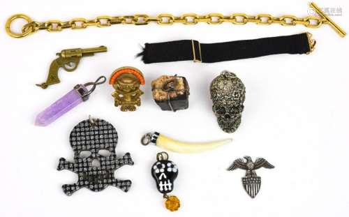 Group Antique & Vintage Costume Jewelry