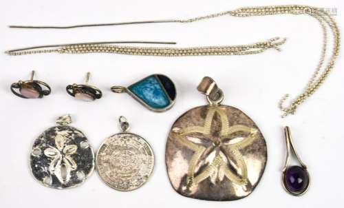 Collection Vintage Sterling Silver Jewelry Pieces