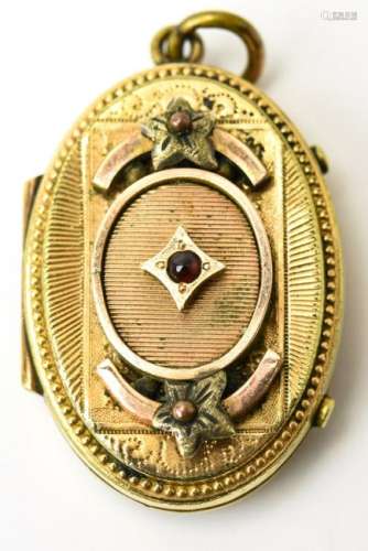 Antique 19th Century Gold & Gold Filled Locket