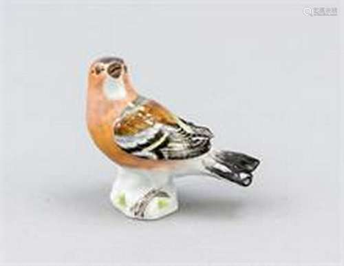 Mimiatur-Finch, Meissen, c. 1980, 1st quality, designed