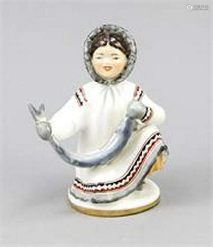 Eskimo Girl, Lomonosov Porcelain Factory, St.