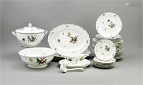 Dining service for 6 persons, 30 pcs., Nymphenburg,