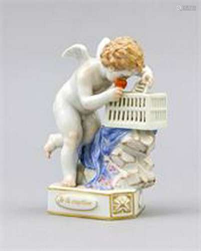 Cupid, Meissen, mark after 1934, 1st quality, designed