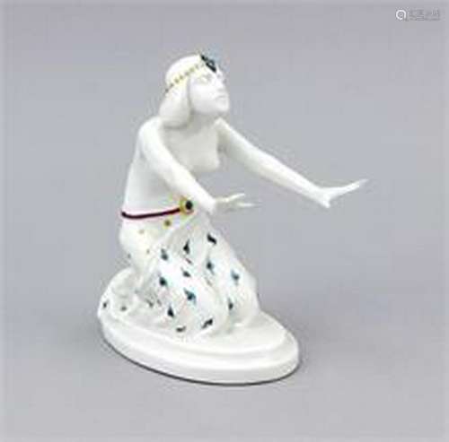 Indian dancer, Rosenthal, Selb-Bavaria, mark 1922-33,