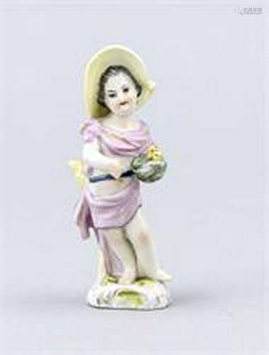 Small cupid of the old model of the 18th century,