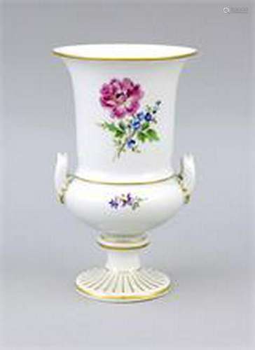 Double handle vase, Meissen, 2nd half of the 20th