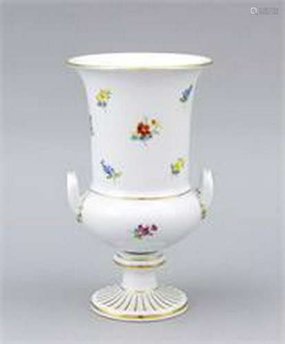 Double handle vase, Meissen, 1st half of the 20th