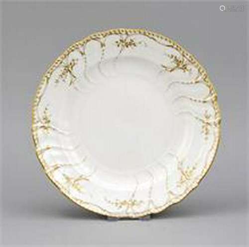 Plate, KPM Berlin, year letter for 1930, 1st quality,