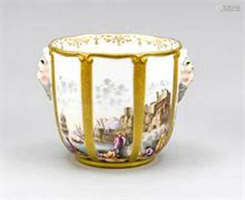 Mug / small planter, Meissen, Marcolini mark 1774-1817,