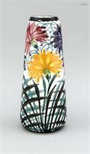 Vase, Schramberg, 20th century, ceramic, polychrome