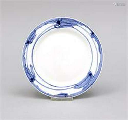 Art Nouveau plate, Meissen, mark 1850-1924, 2nd ch.,