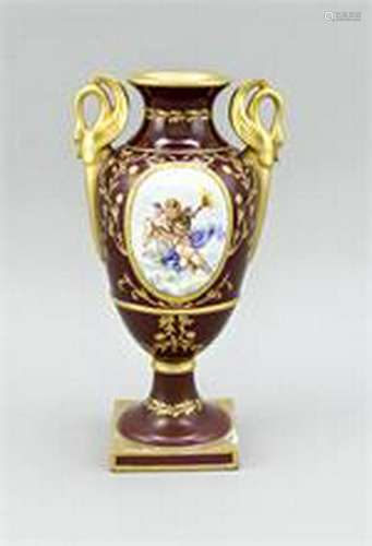 Empire vase in Sevres-style, pres. Italy, 19th century,