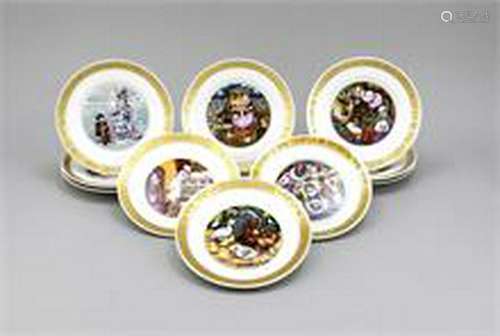 Collection of 12 'The Hans Christian Andersen Plates',