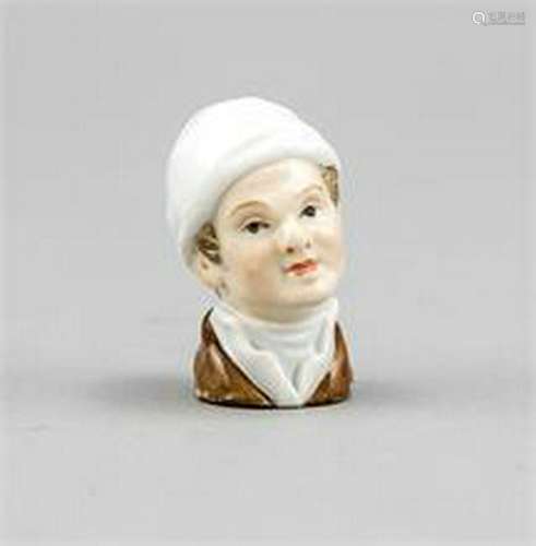 Decorative cork stopper, Meissen, mark 1850-1924, 1st