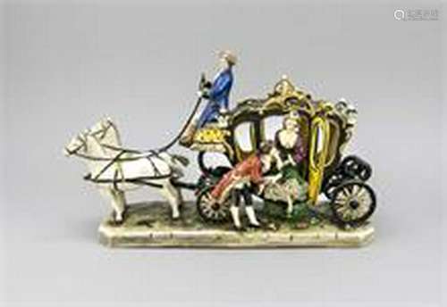 Carriage in Rococo style, Rudolstadt, Thuringia, early