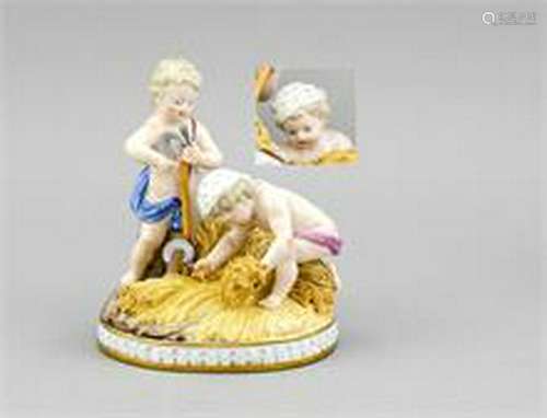 Allegory-The Agriculture, Meissen, mark 1850-1924, 1st