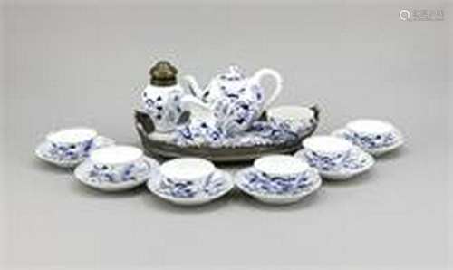 Tea set for 6 pers., 14 pcs., Köppelsdorf,