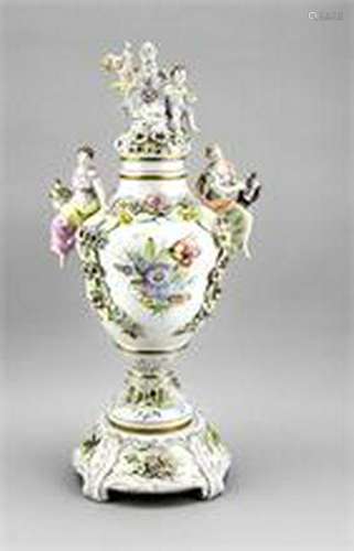 Large lidded vase, Plaue, Thuringia, after 1973,