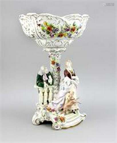 Figural centrepiece, Plaue, Thuringia, 20th cent., On a