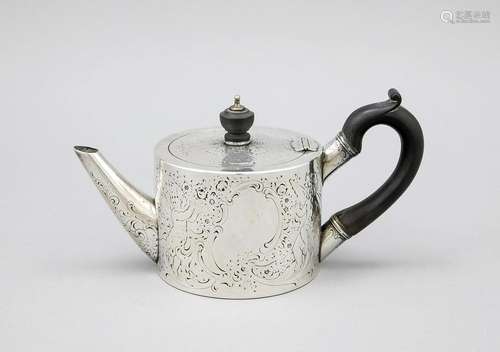 Teapot, USA, 1st h. of the 20th century, hallmarked