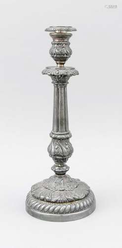 Candlestick, France, early 20th cent., hallmarked