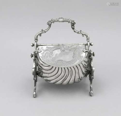 Table decoration, England, 20th century, plated, holder
