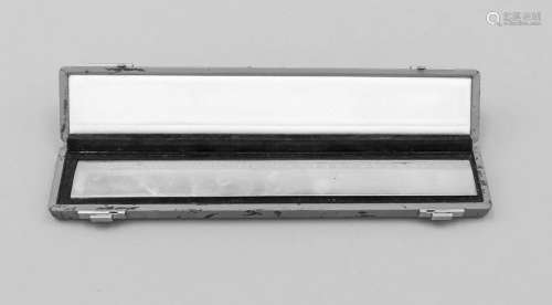 Ruler, 20th cent., marked EB, Sterling silver 925/000,