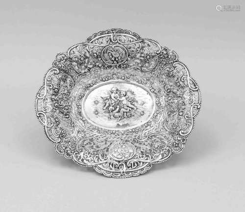 Oval bowl, German, early 20th century, probably Hanau,