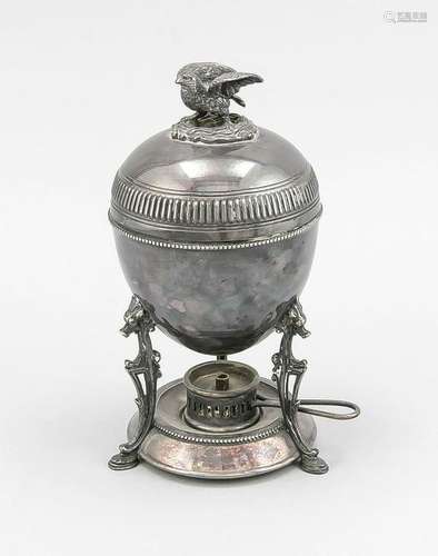 Egg Cooker, England, 20th century, hallmarked Walker &