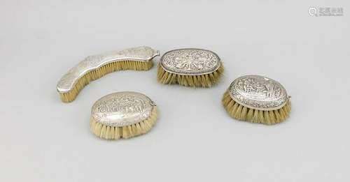 Compilation of four brushes, Netherlands, around 1900,