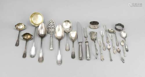 Compilation of cutlery, German, 20th cent., various