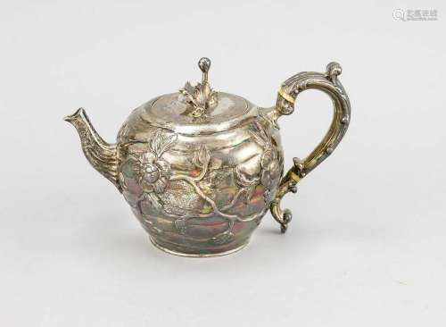 Art Nouveau teapot, probably German, around 1900,