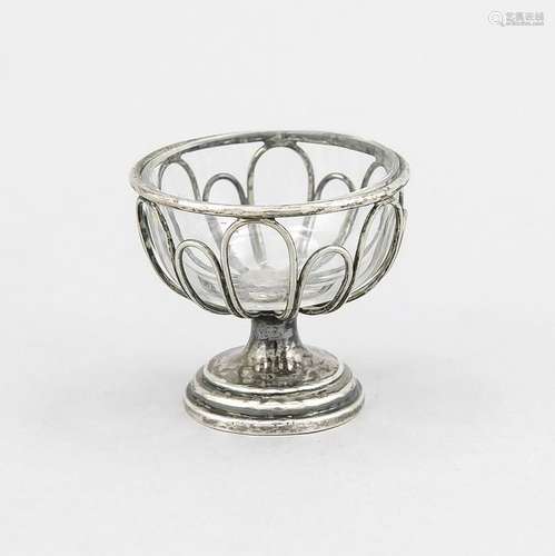 Spice bowl, 19th century, marked Neus, marked silver,