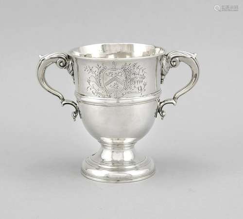 Cup, Ireland, around 1740, MZ: John Moore, Dublin,