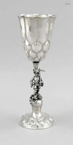 Goblet, German, around 1900, hallmarked L. Neresheimer