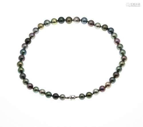 Tahitian pearl necklace with buckle WG 585/000 with