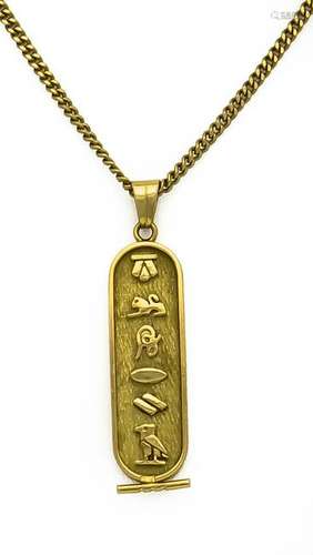 Egyptian pendant GG 750/000 with Egyptian symbols, L.