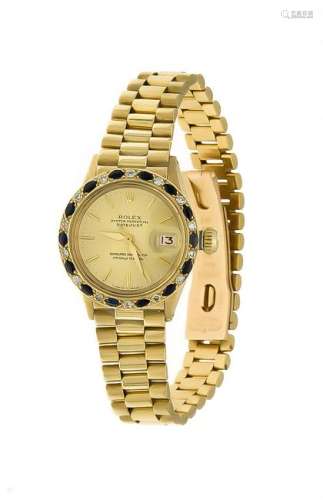 Rolex Ladies Watch Mod. 6517, c. 1970, GG 750 well