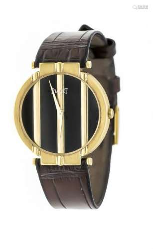 Piaget men's quartz watch, 750 gold, mod. 8673/519070,