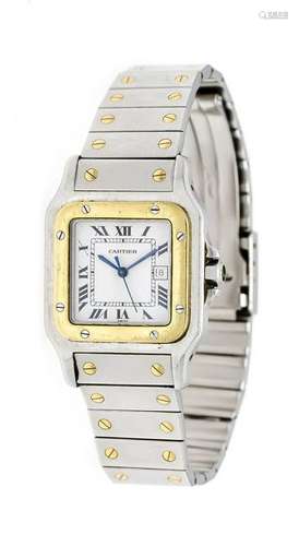 A Cartier automatic men`s wristwatch, medium size,