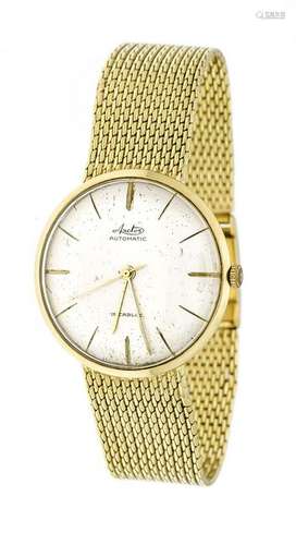 Arctos men's watch, 585 gold, Automatic cal. ETA 2451