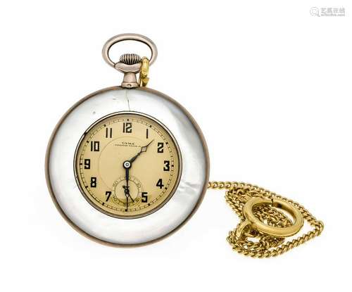 Rare dress watch / pocket watch dbl. Cyma with