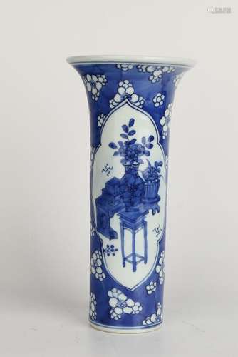 Blue And White Porcelain Vase