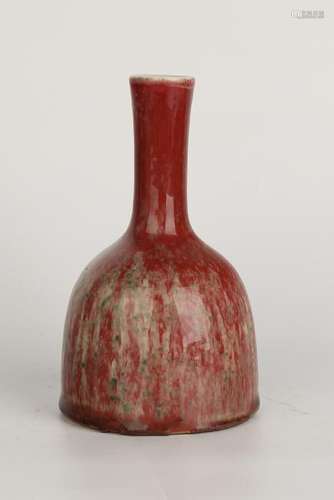 Red Glazed Porcelain Vase